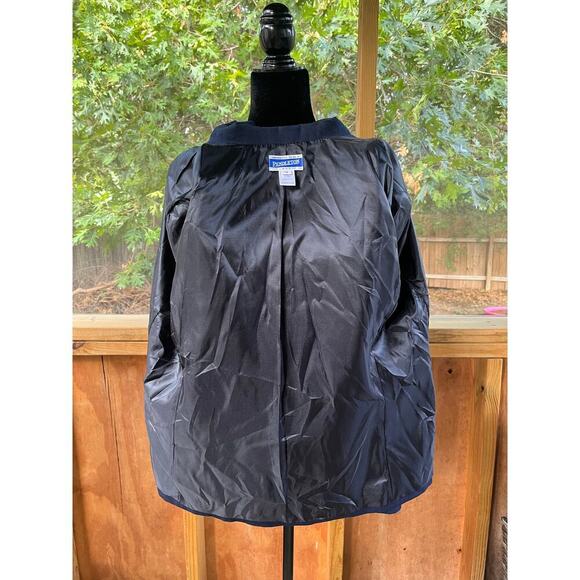 Pendleton Women's Vintage Navy Button Front Jacket Size 12 - Picture 5 of 9